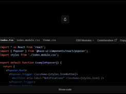 Base UI Screenshot 1