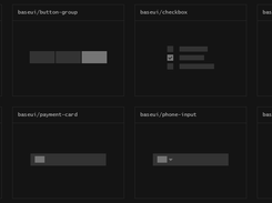 Base Web React Components Screenshot 1