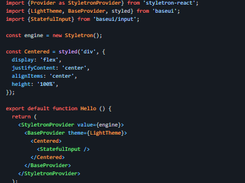 Base Web React Components Screenshot 2