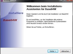 Das Installationsprogramm