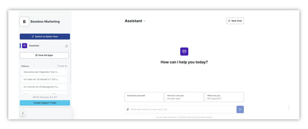 basebox AI Screenshot 1