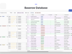 Baserow's Database Builder allows you to create databases without any technical skills.