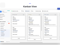 Manage tasks with drag-and-drop via Kanban View.