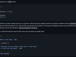 Bash Scripting Screenshot 1