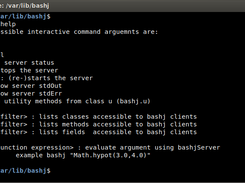 bashj : a bash mutant with java support Screenshot 4