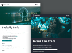 Basically Basic Jekyll Theme Screenshot 1