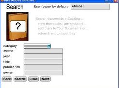 screen 3: Search the Catalog