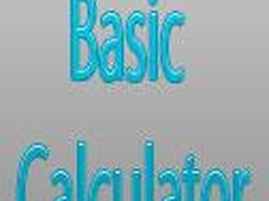 Basic Calculator Screenshot 1