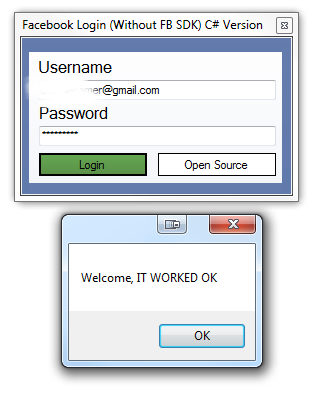 Basic Facebook Login Source download SourceForge.net