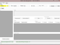 BASIC SQL Management Screenshot 2