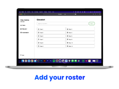 Add Your Roster - Basket Score