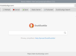 Bassix GTK3 webkit browser Screenshot 1