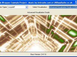 Sample project showing WinAMP AVS Presets running