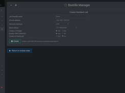 Bastille Manager Webmin Module Screenshot 3