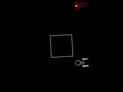 Demo showing optional model components (thrusters)