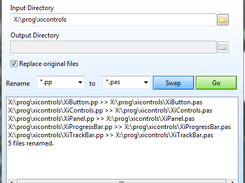 Main window under Windows 7
