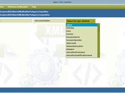BXM select tag attribute