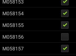 Select Batch Numbers