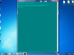 This is the Main menu for my software.