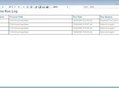 Report Screen