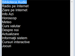 Main screen