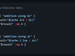 Bats-core Screenshot 1
