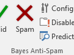 The ribbon shown in Outlook
