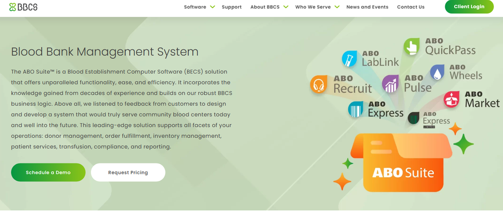 BBCS ABO Suite Screenshot 1