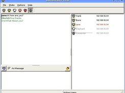 Main application window