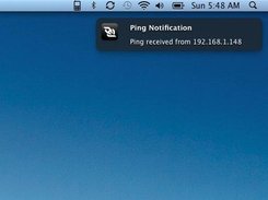 Ping notification