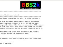 BBS2k Screenshot 1