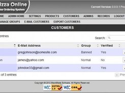Admin Manage Customers