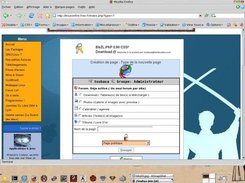 The Addpage panel