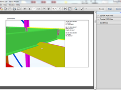 Sample BCF comment converted to PDF