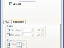 BCHub [v0.2] Security->Restrictions tab