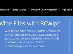BCWipe Screenshot 1