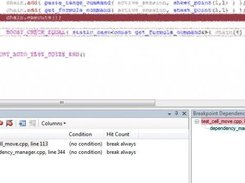Window with Dependency Hierarchy