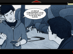 Fullscreen/Panel Mode - (L'invasion invisible by T Grascoeur & Joyce Bibring / BDZ-Mag)