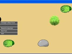 Screenshot of r0.0.1 at the start of the game.