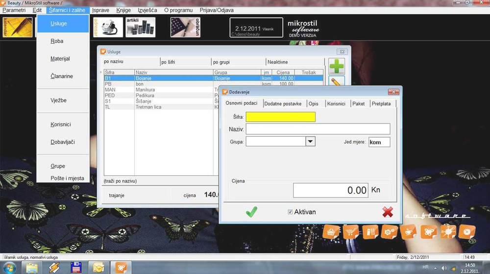 Beauty | Salon Software Screenshot 1