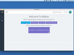 BeBop Cloud Platform Screenshot 1