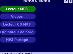 BeBox MP Main Menu