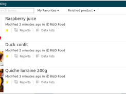 beCPG PLM (Product Lifecycle Management) Screen Views 4