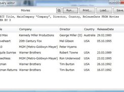 Query Editor (Windows Vista)