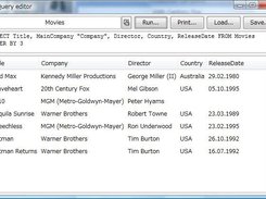 Query Editor (Windows Vista)