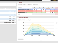 Use daily, weekly or monthly timesheets on Beebole.