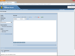 Beehive Forum UI shots 2