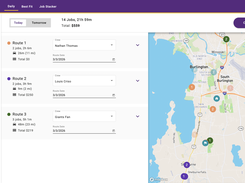 Beeline Routes Daily Tool