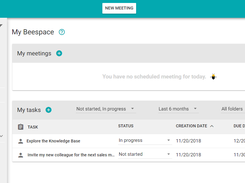 Beespace: Dashboard