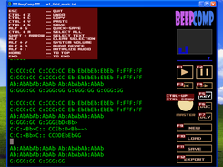 BeepComp show key commands